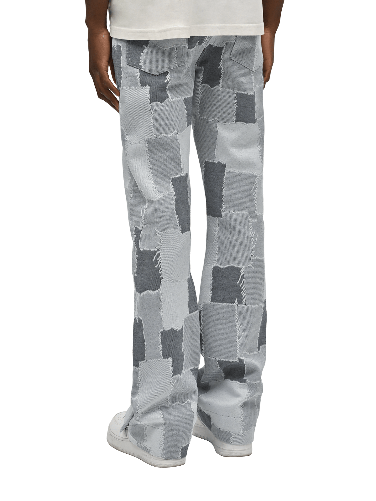 Flare Tapestry Pants - Patchwork