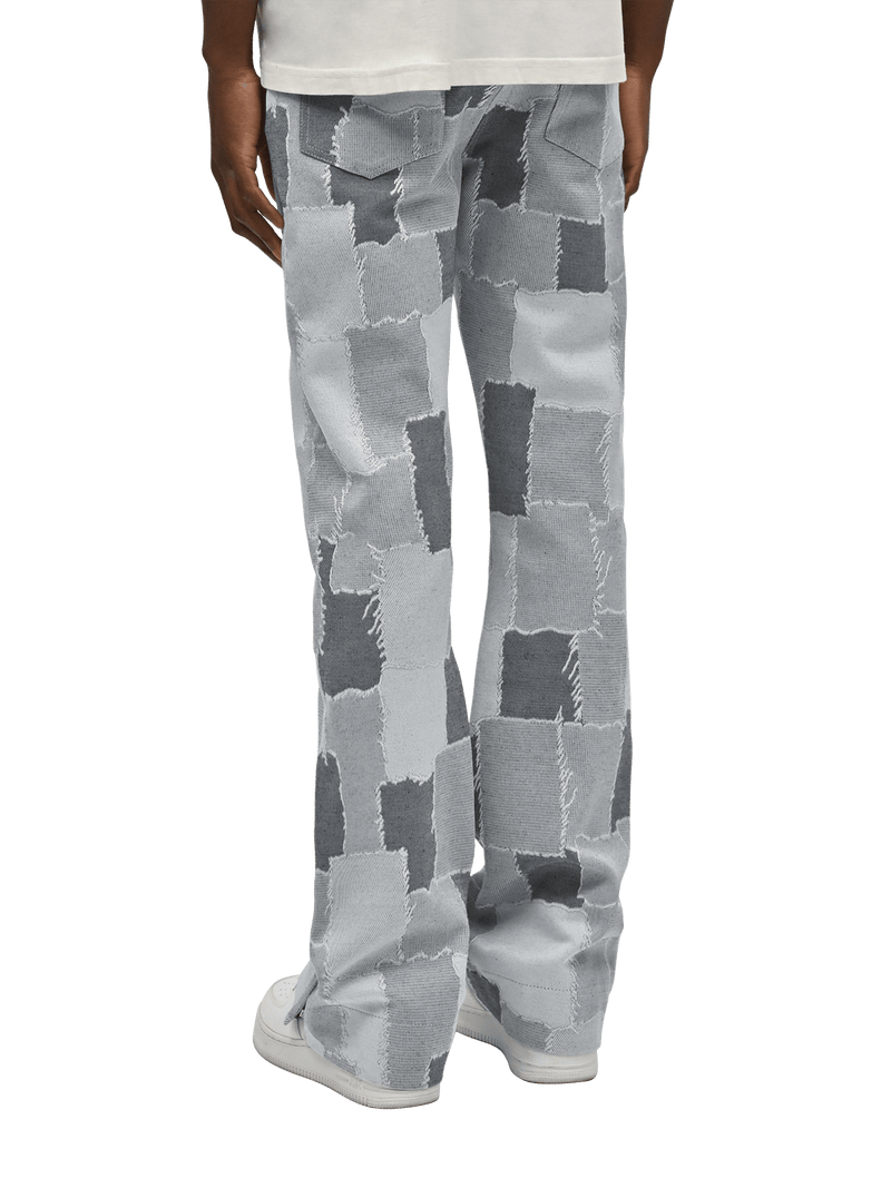 Flare Tapestry Pants - Patchwork