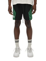 Panel Mesh Shorts - Racing Green