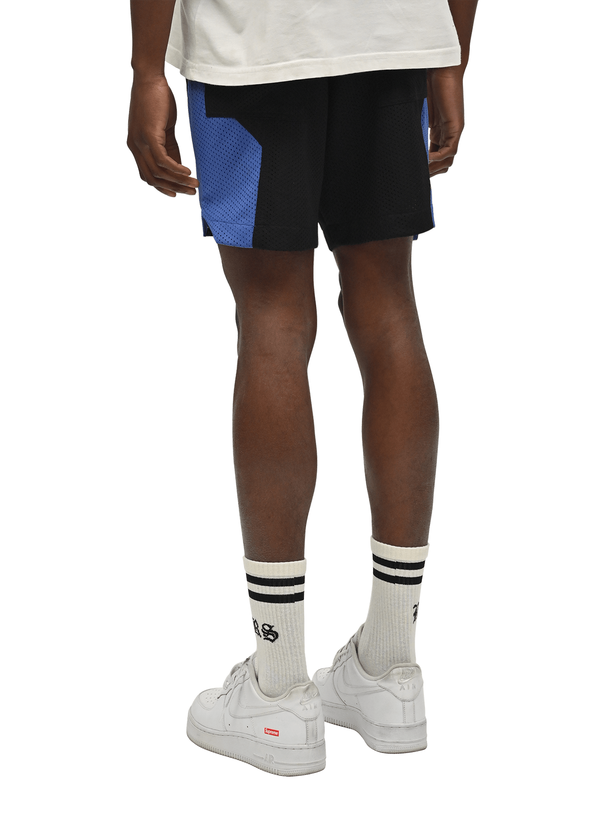 Panel Mesh Shorts - Royal Blue