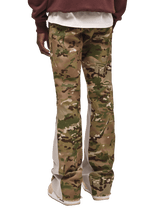Flare Carpenter Pants - Camo