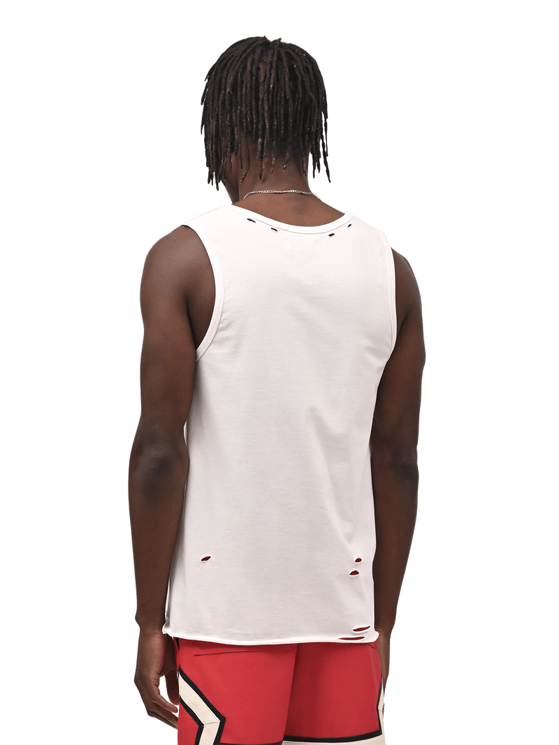 Ripped Vest - Off White