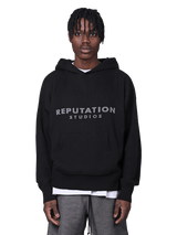 Knit Hoodie - Black