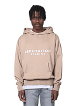 Knit Hoodie - Taupe