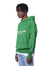 Knit Hoodie - Pine Green