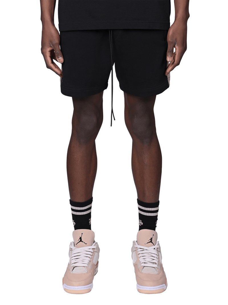 Stripe Shorts - Black