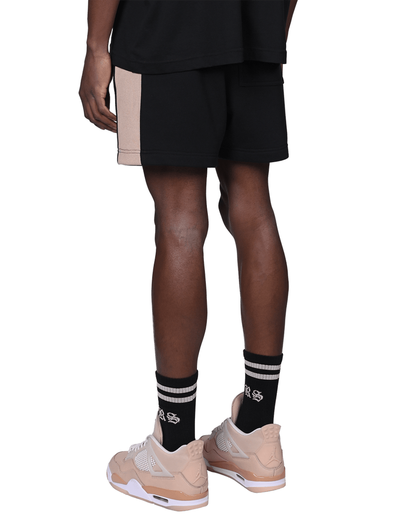 Stripe Shorts - Black