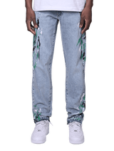 Relaxed Painter Denim - Green