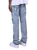 Relaxed Painter Denim - Green
