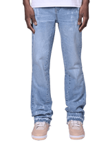 Flare Painters Denim - Light Stone