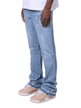 Flare Painters Denim - Light Stone