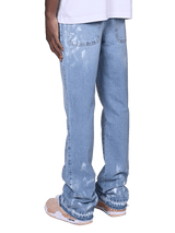 Flare Painters Denim - Light Stone