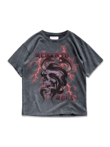 Vintage Grey Tee - Memento Mori