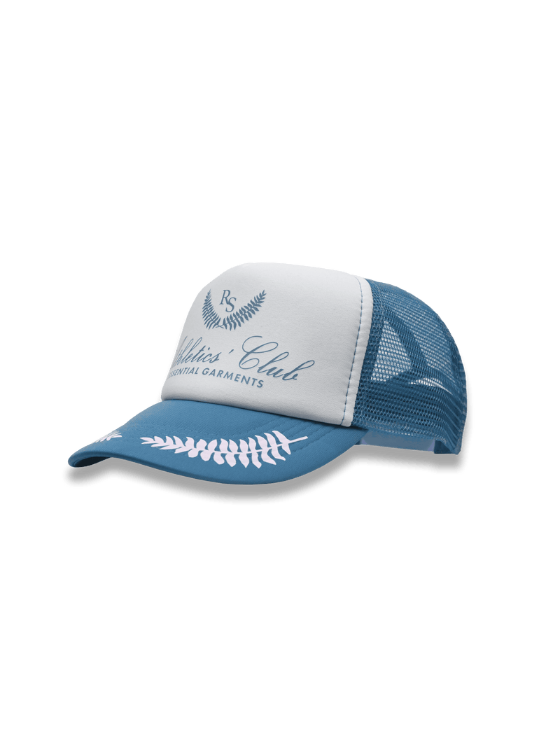 Athletic's Club Trucker Cap - Baby Blue