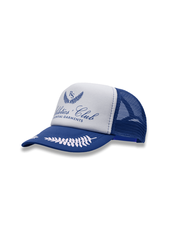 Athletic's Club Trucker Cap - Royal Blue