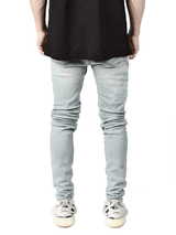 Biker Patch Denim - Multi - Reputation Studios