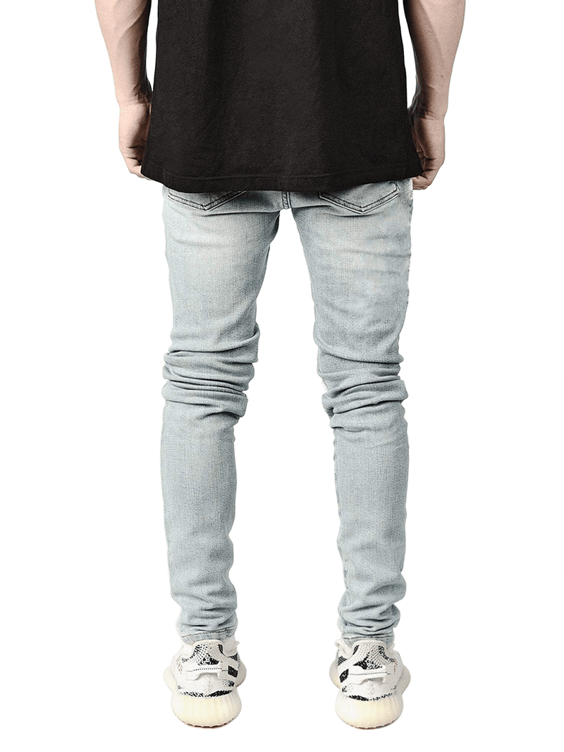 Biker Patch Denim - Multi - Reputation Studios