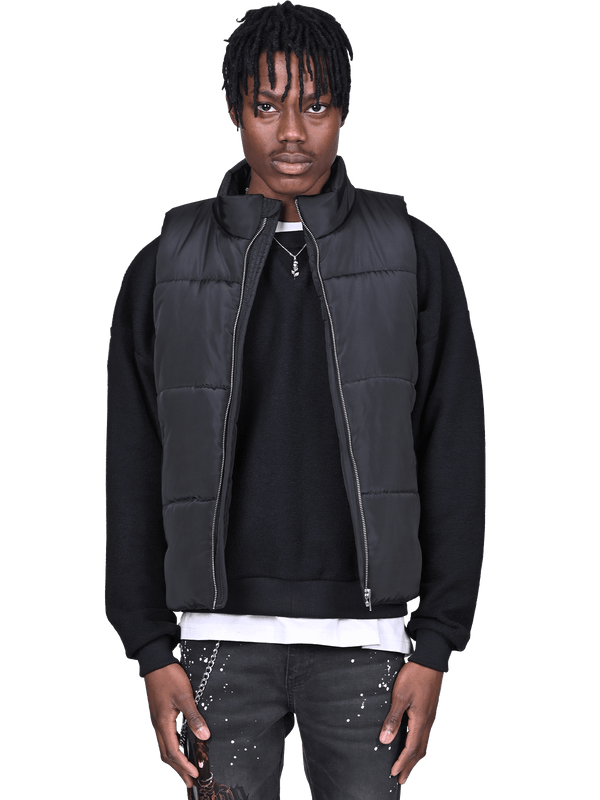 Puffer Gilet - Black