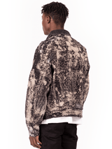 Oversized Denim Jacket - Splatter