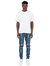 Born Sinner Distressed Denim - Dark Stone - Reputation Studios