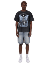 Bullet Hole Shorts - Light Stone