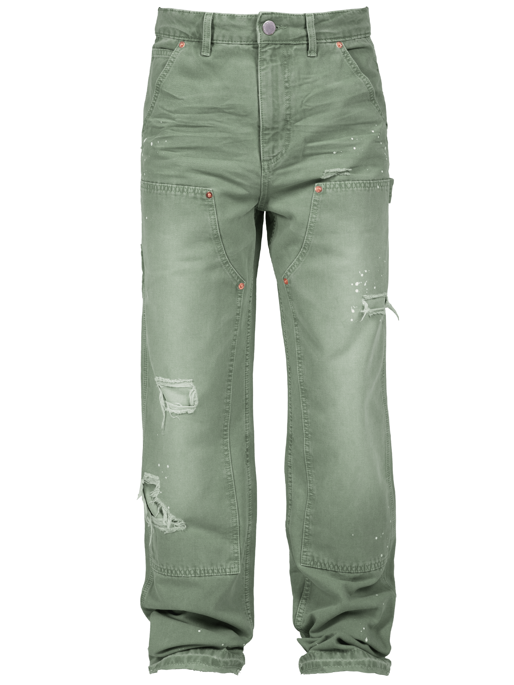 Carpenter Canvas Pants - Khaki