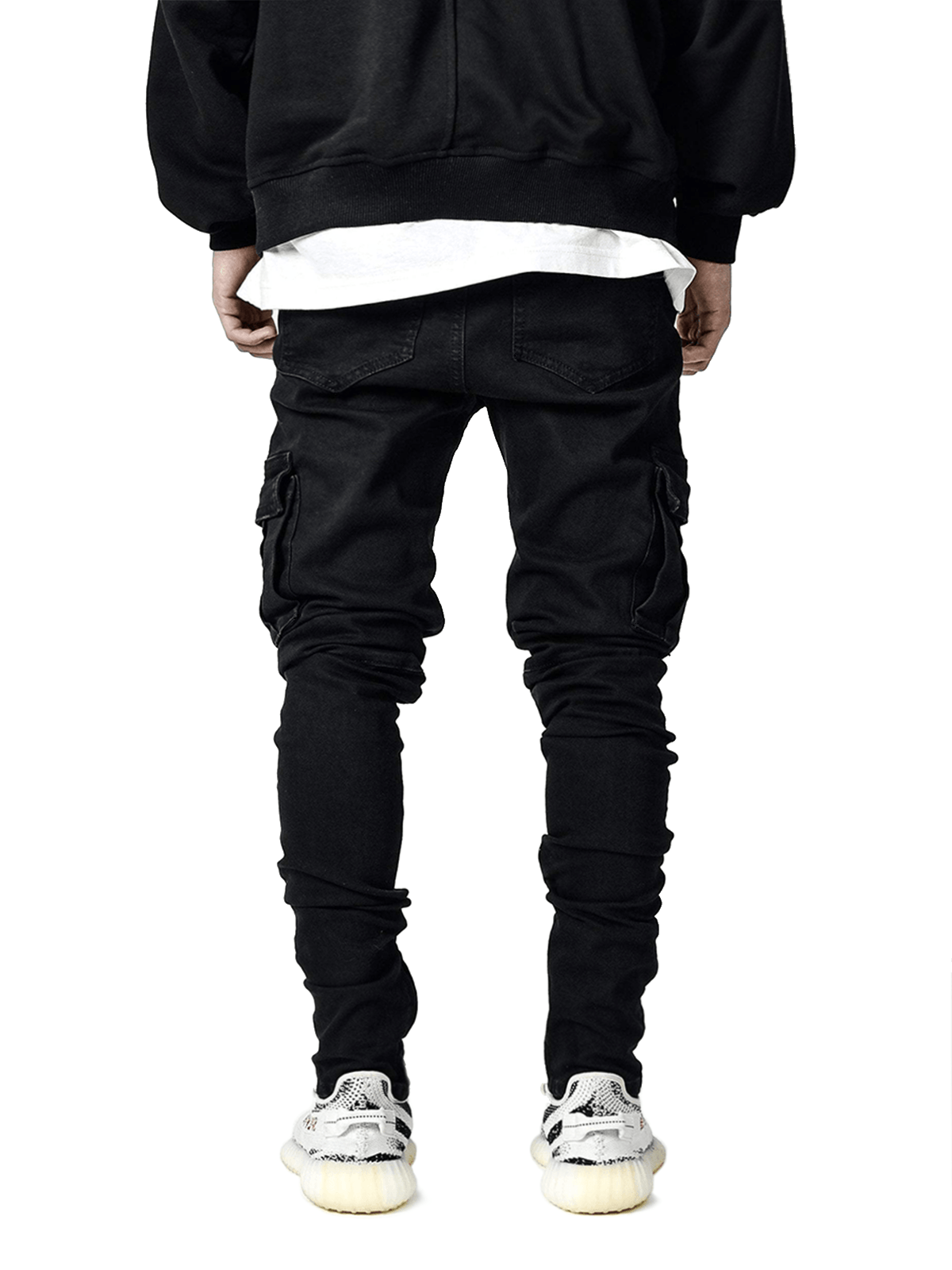 Cargo Denim - Black - Reputation Studios