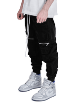 Cargo Knee Zipper Pants