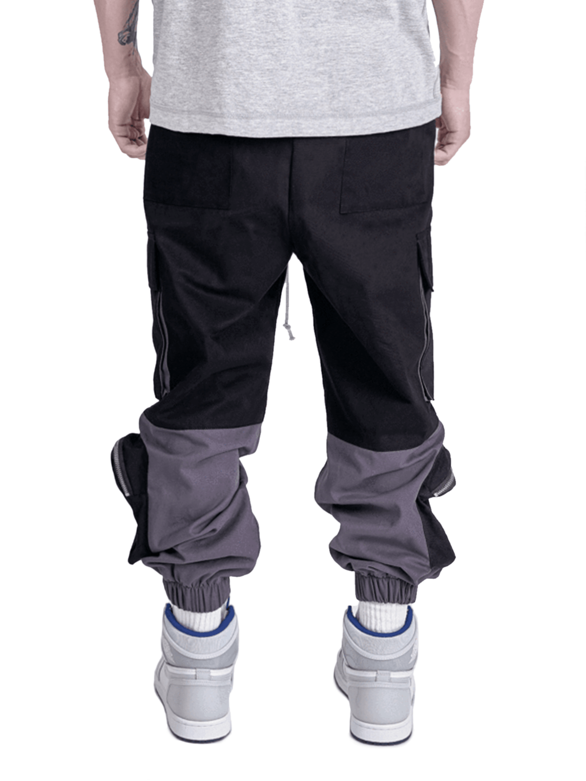 Cargo Pants - Two Tone Grey