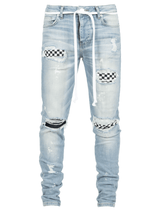 Checkered Denim - Reputation Studios