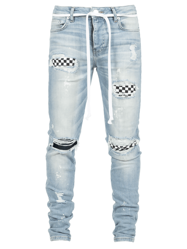 Checkered Denim - Reputation Studios