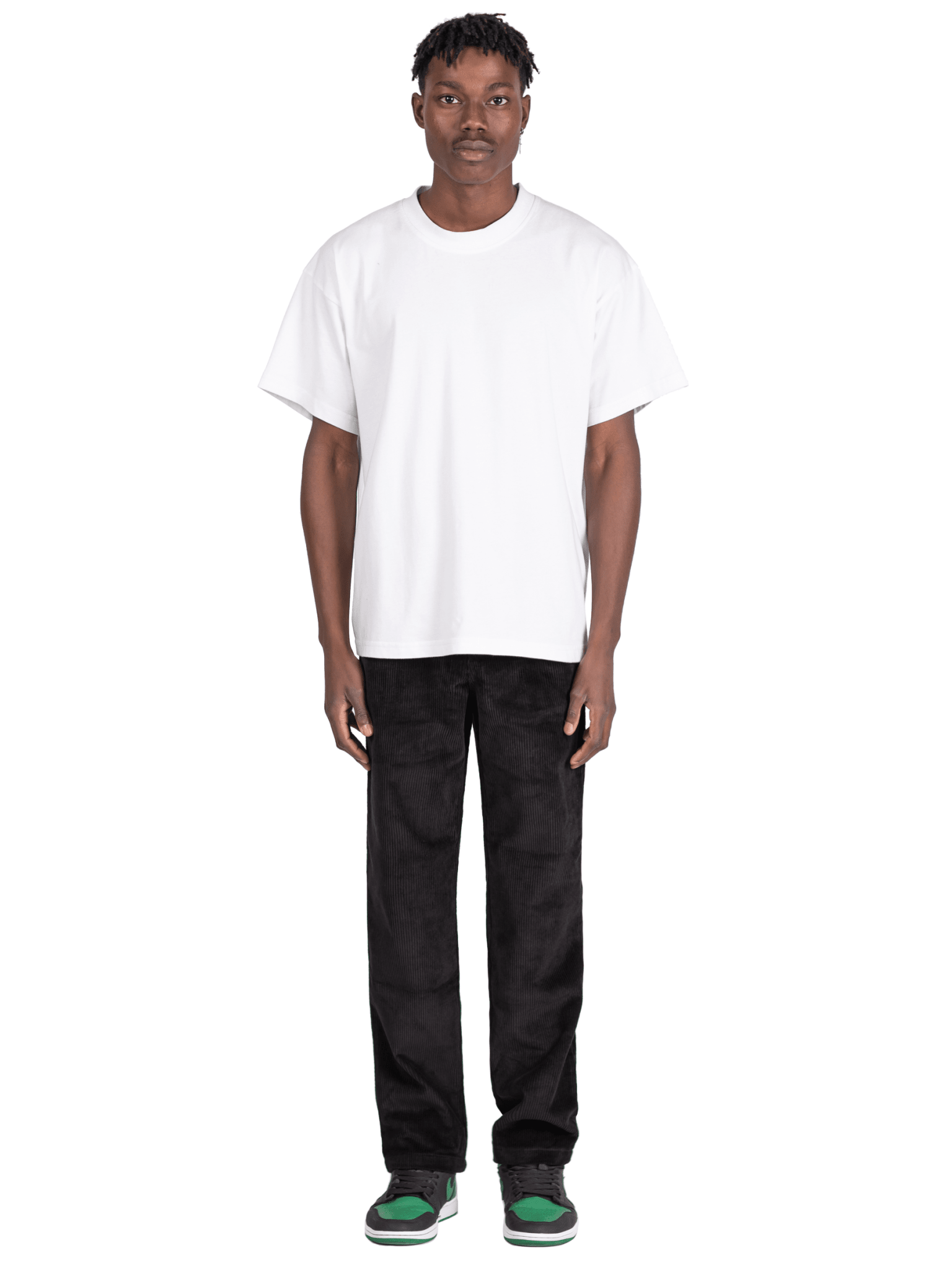 Cord Pants - Black - Reputation Studios