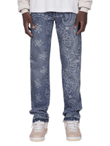 Vintage Bandana Denim - Cream Wash