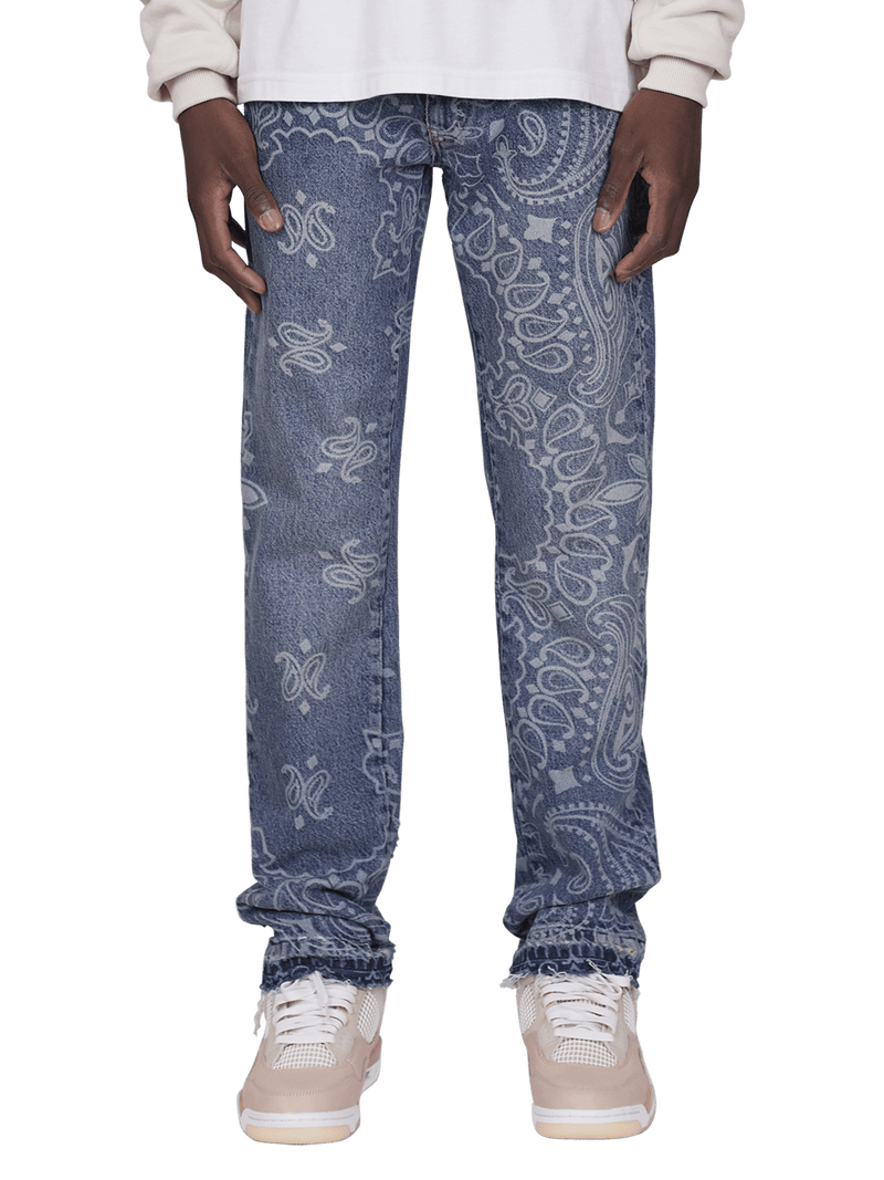 Vintage Bandana Denim - Cream Wash