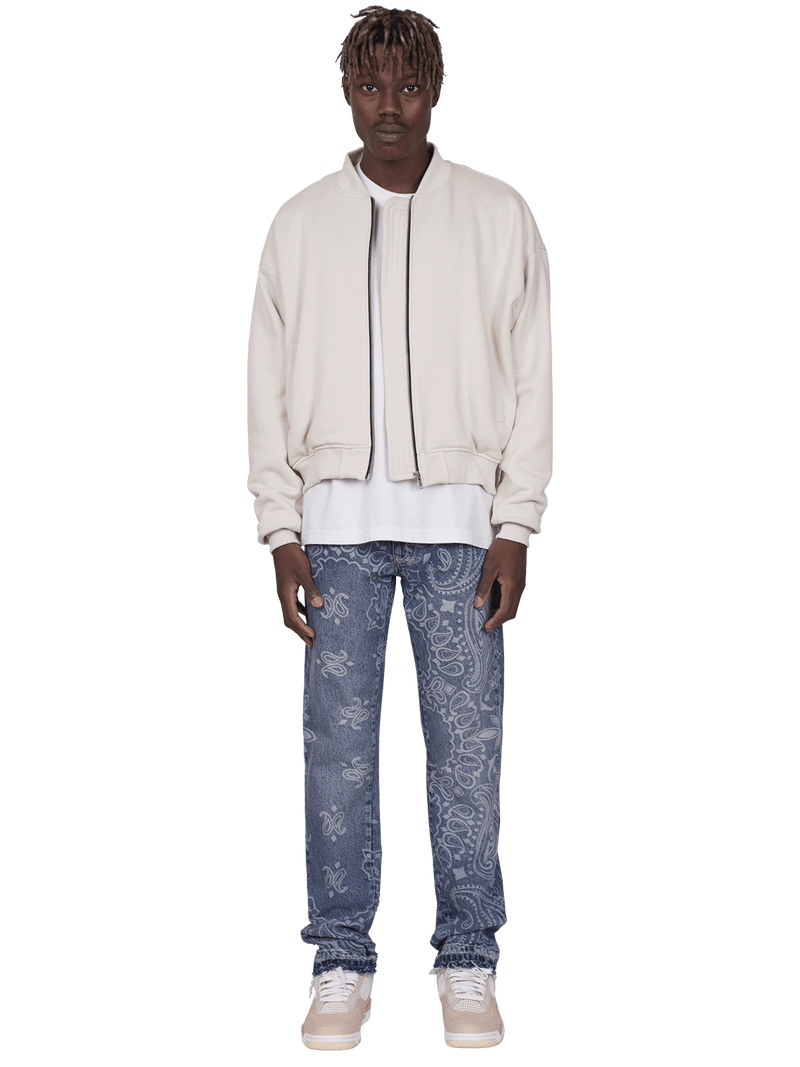 Vintage Bandana Denim - Cream Wash