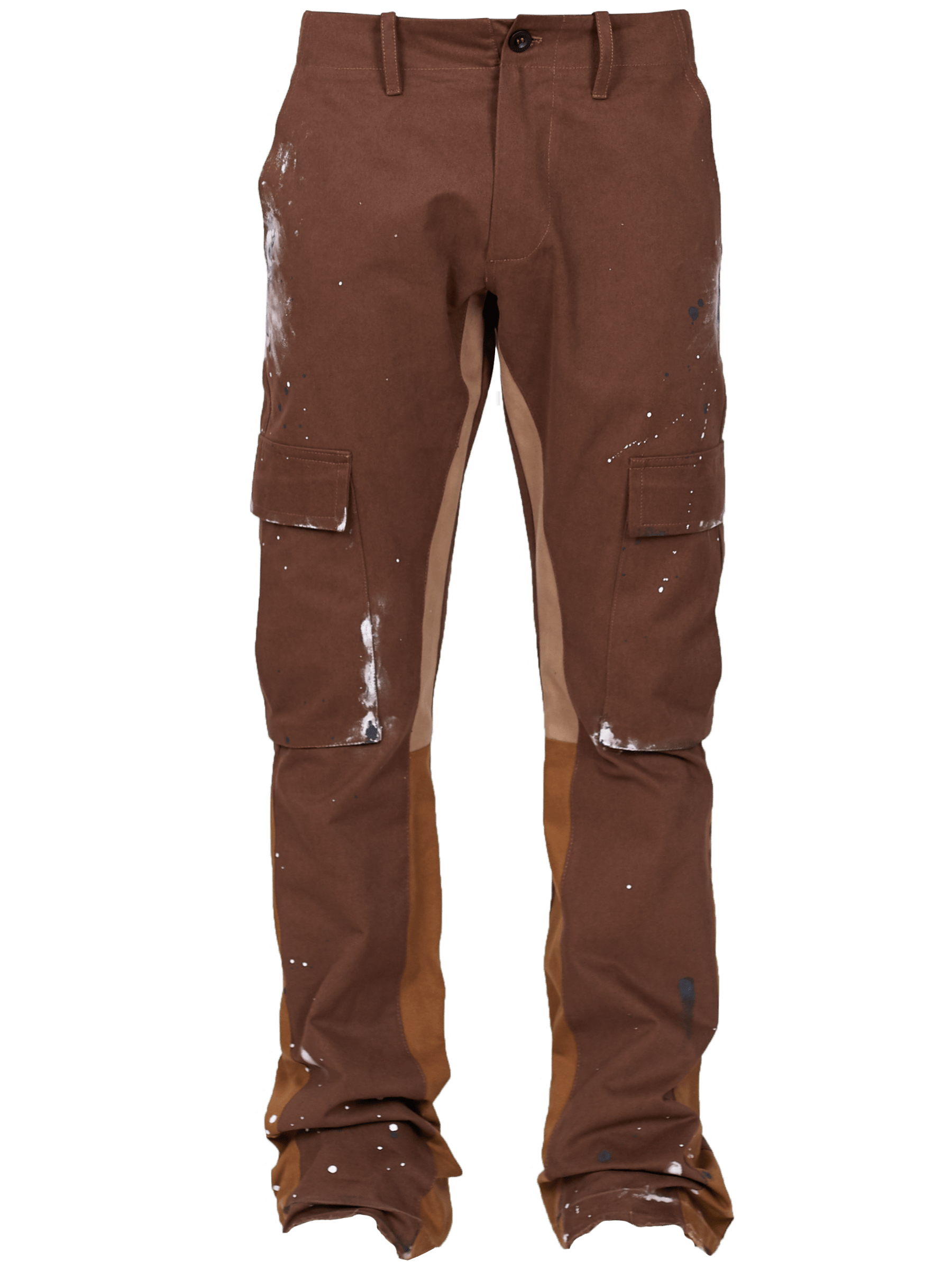 Flare Cargo Pants - Tobacco