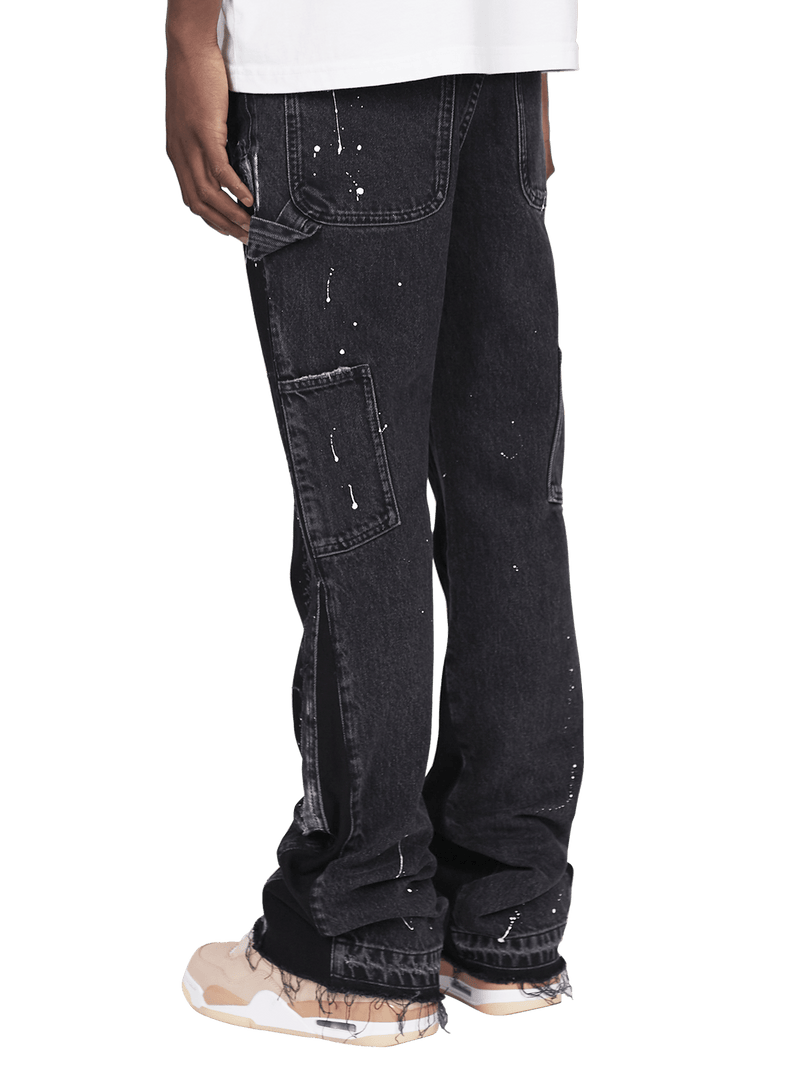 Flare Denim - Black