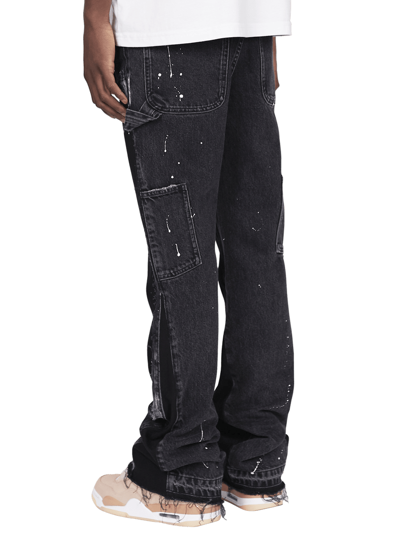 Flare Denim - Black – Reputation Studios