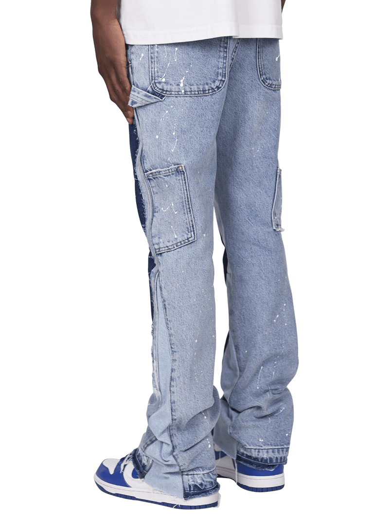 Flare Denim - Light Stone