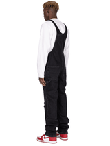 Denim Overalls - Black