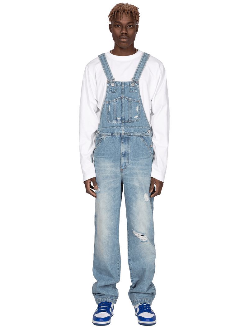 Denim Overalls - Light Wash
