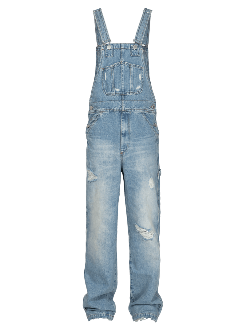 Denim Overalls - Light Wash