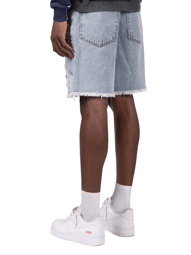 Denim Shorts - Light Wash