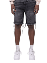 Denim Shorts - Black