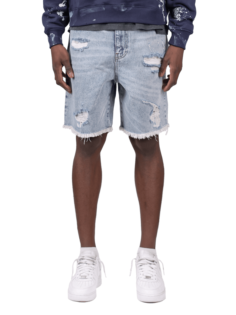 Denim Shorts - Light Wash