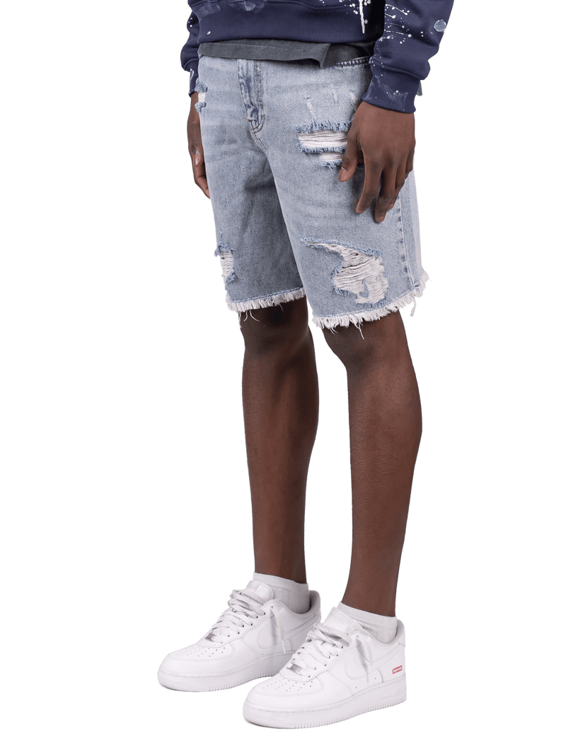Denim Shorts - Light Wash