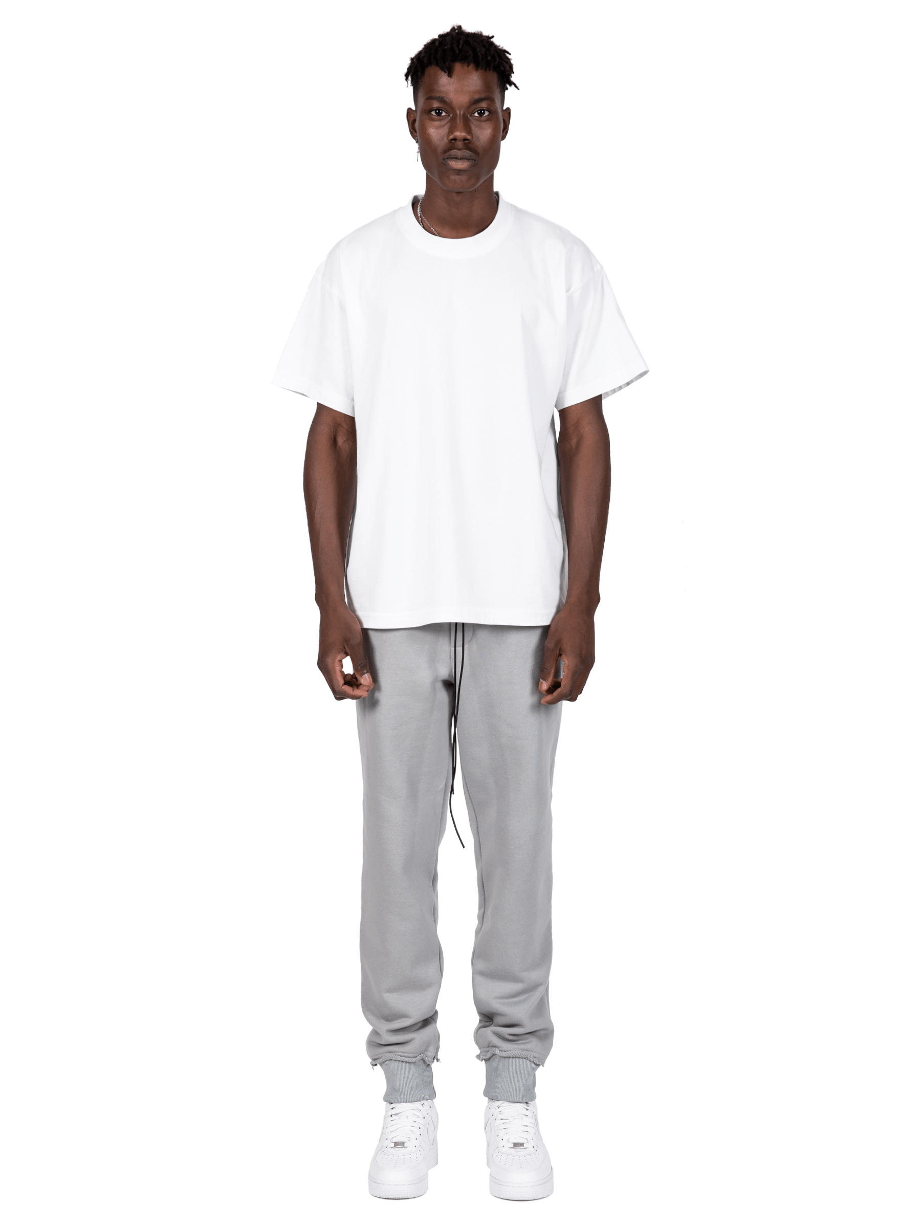 Distressed Sweatpants - Stone