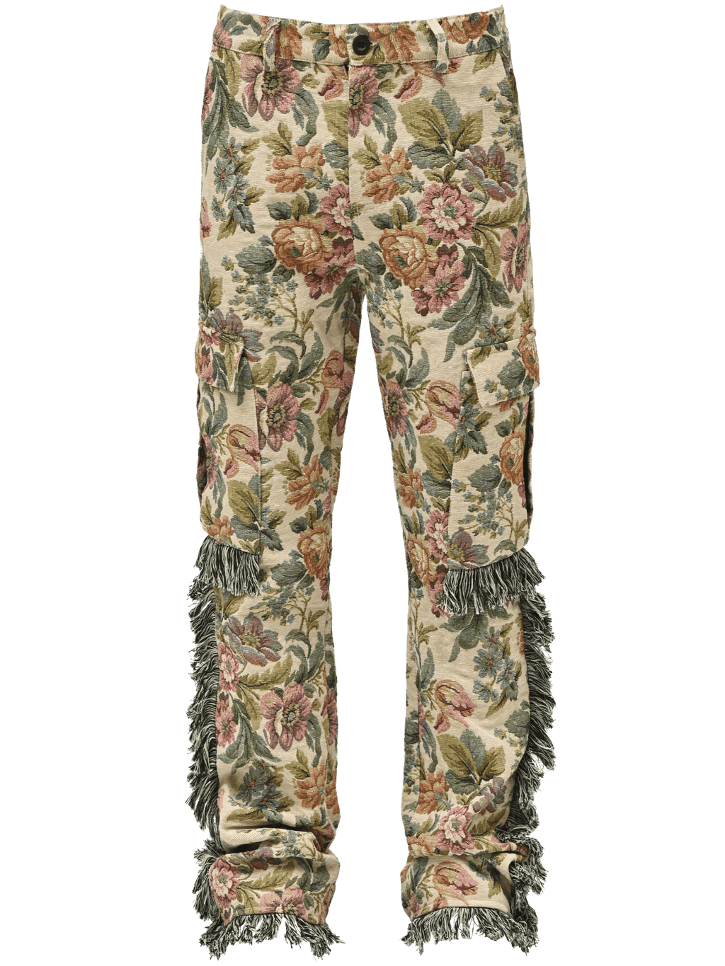 Floral Tapestry Cargo Pant フローラルカーゴ 36 Flare Cargo Tapestry Pants - Floral