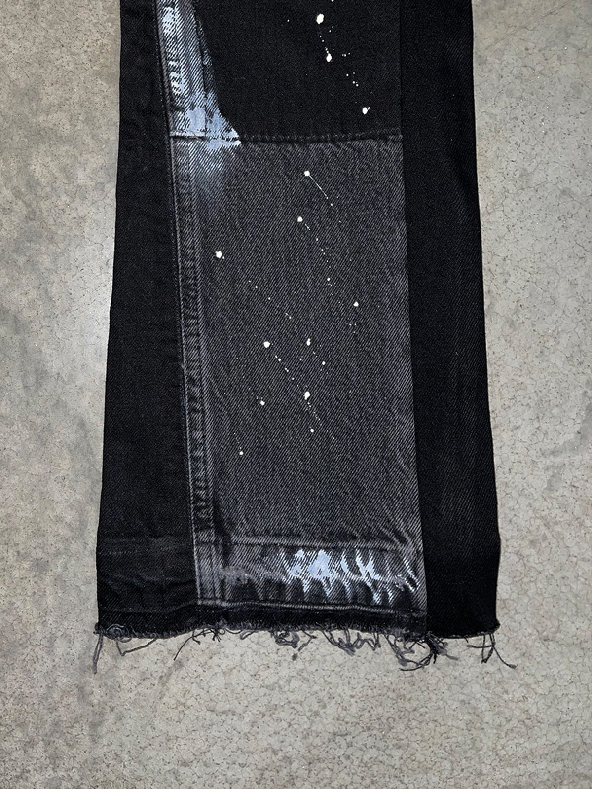 Flare Denim - Black - Reputation Studios