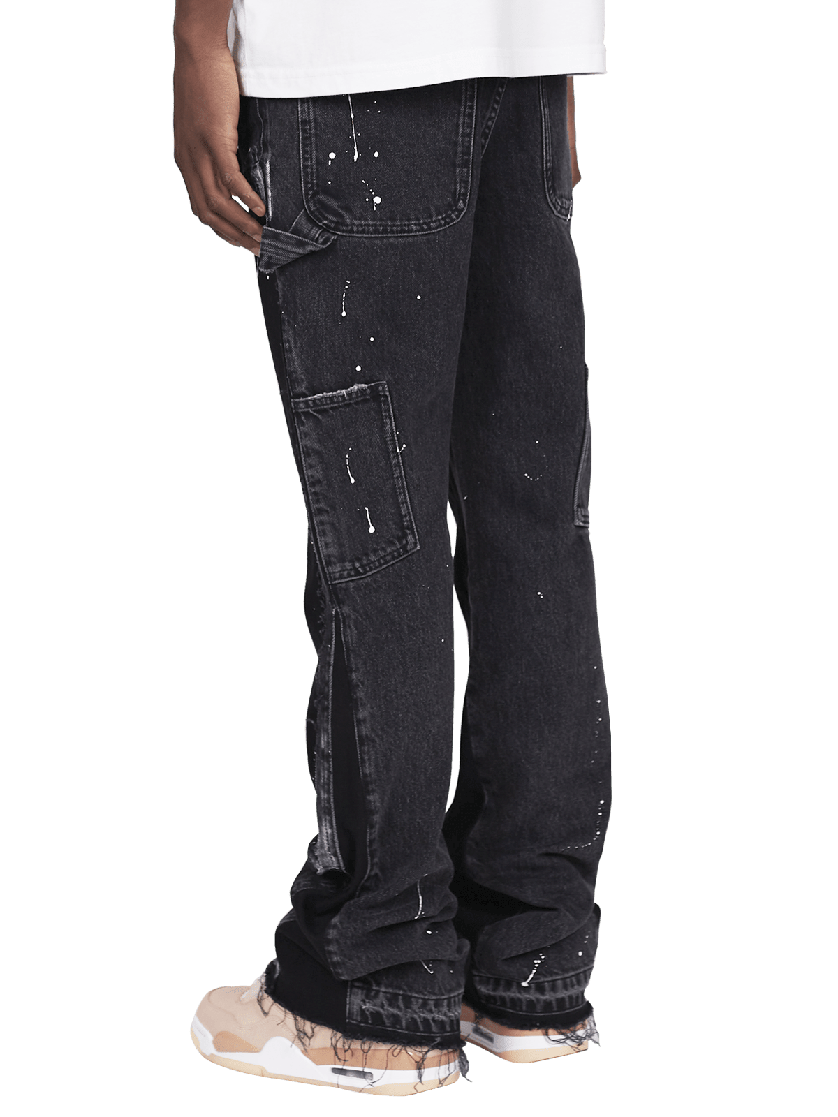 Flare Denim - Black - Reputation Studios